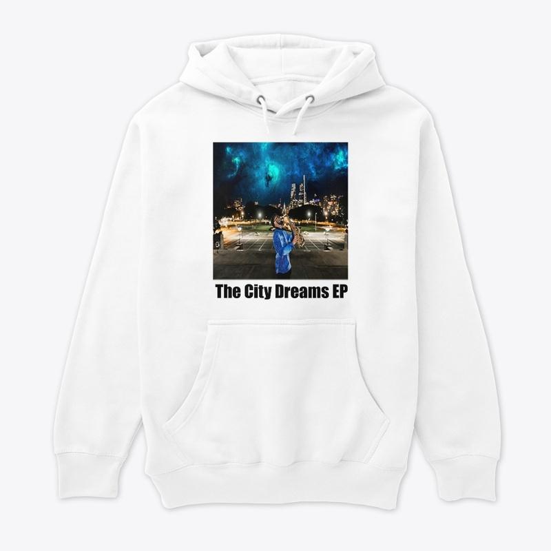 City Dreams Art Premium Hoodie (White)