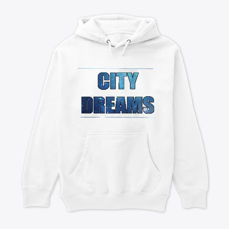 City Dreams Premium Hoodie (White)