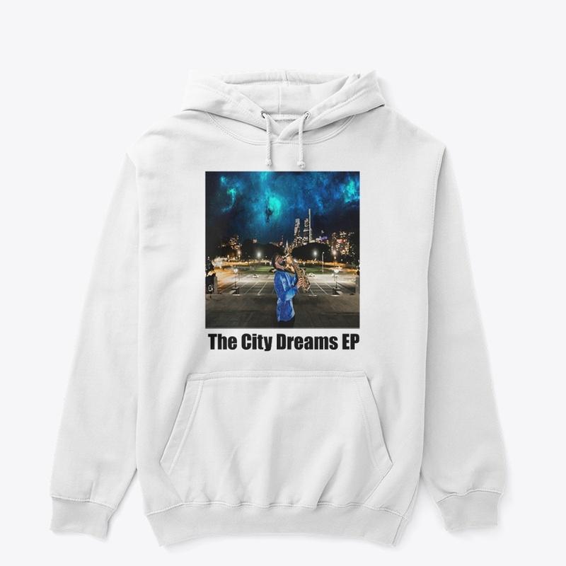 City Dreams Art Classic Hoodie (White)