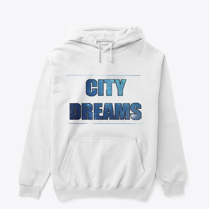 City Dreams Classic Hoodie (White) 